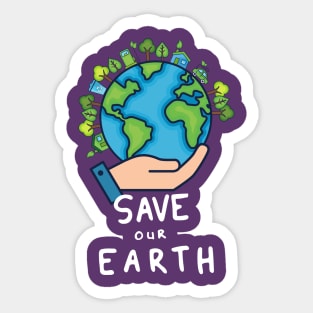 Save Our Earth Sticker